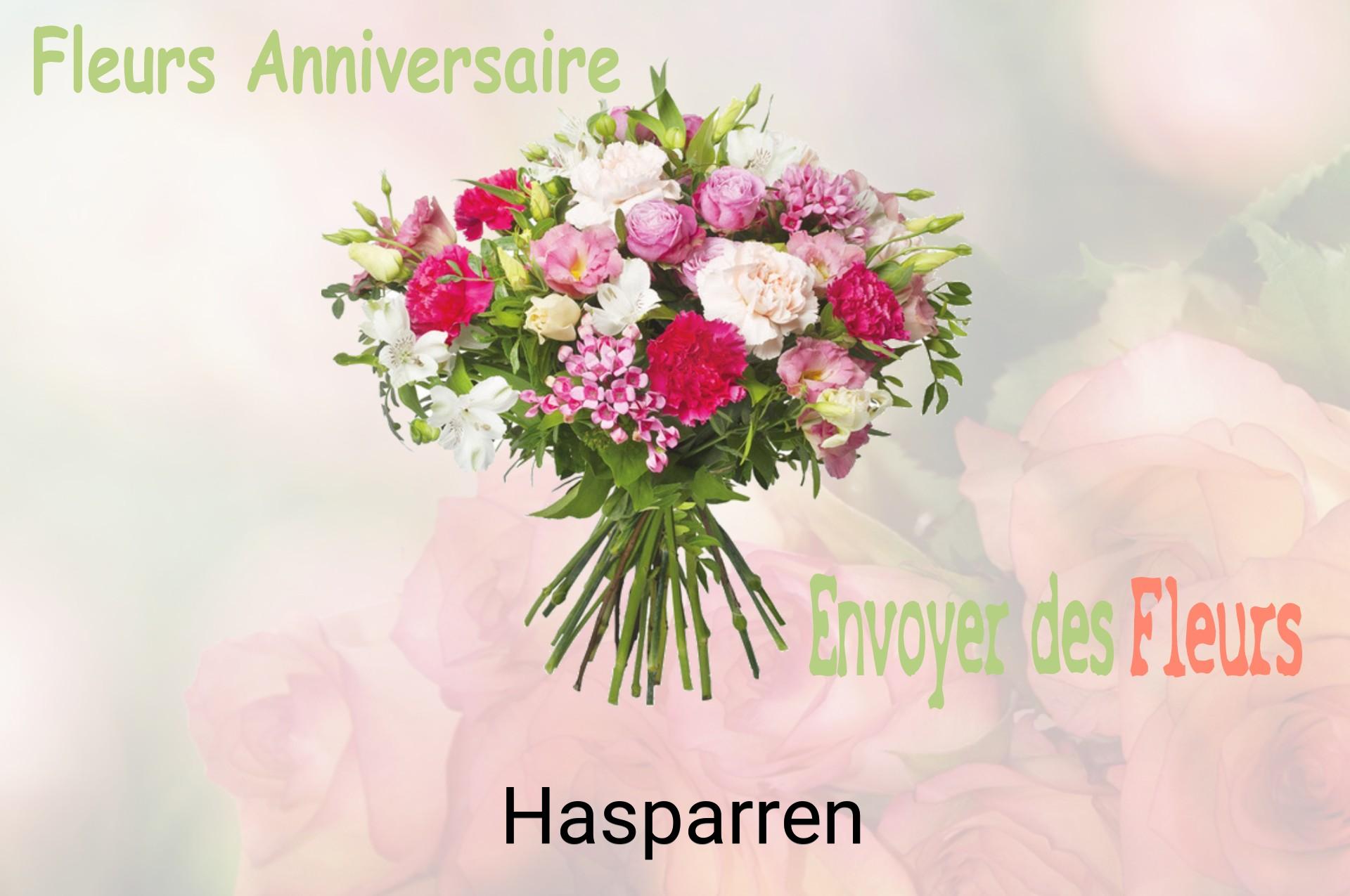 Bouquet de fleurs d’anniversaire livré à Hasparren